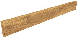 Керамическая плитка Ametis Selection SI02 Eucalyptus Коричневый Неполированный Плинтус 7х60 см