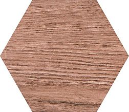 Pamesa Ceramica CR Rovere Hex Brown Matt. Керамогранит 19,8х22,8 см