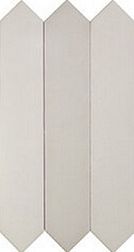 Керамическая плитка DNA tiles Candy Crayon Grey Настенная плитка 4,3х24,3 см