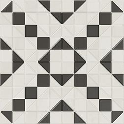 Wow Tesserae Like B&W Черно-белый Матовый Керамогранит 28x28 см