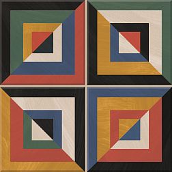 Simpolo Ceramics Mandala Red Микс Матовый Керамогранит 19,8х19,8 см