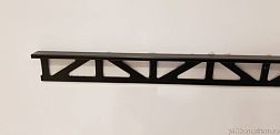 Керамическая плитка Butech Pro-mate 3 Aluminio Anodizado Black Matt B71342716 Профиль 0,3х0,8х250 см