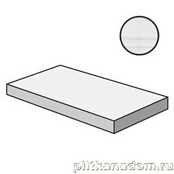 Керамическая плитка Cerdomus Skorpion Angolo Sx Grad.C.Retta Silver Lev 80292 Ступень 33x120 см