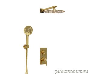 WasserKRAFT A71207 Встраиваемый комплект для душа с верхней душевой насадкой и лейкой