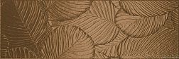 Sanchis Azulejos Colours Garden Copper Коричневая Глянцевая Ректифицированная Настенная плитка 40x120 см