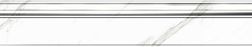 Eurotile Amina 891 Calacatta Белый Глянцевый Плинтус 16x90 см