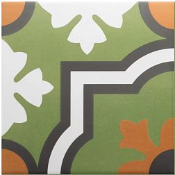 Equipe Rivoli Monaco Verde Зеленый Матовый Керамогранит 20x20 см