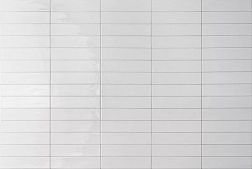 Керамическая плитка RHS Ceramiche (Rondine group) Mojave J91283 White Brick Белый Глянцевый Керамогранит 6x25 см