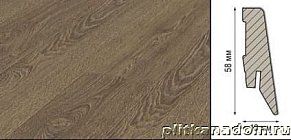 Плинтус Kronotex Ktex1 МДФ 58x19 мм D 2999