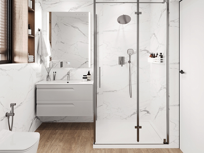 Керамическая плитка Ceradim Carrara Terrific Silver