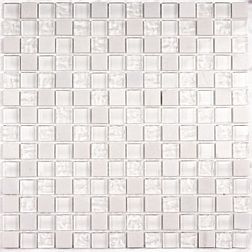 Bonaparte Мозаика стеклянная стеклянная с камнем Iceberg 8 мм 30х30