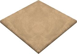 Exagres Alhamar Paja Cartabon Fiorentino Antislip Коричневая Матовая Ступень угловая 33x33 см