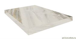 Coliseum Gres Флоренция Белая Ступень угловая правая 33x45 см