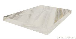 Coliseum Gres Флоренция Белая Натуральная Ступень угловая левая 33x90 см