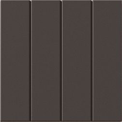 Керамическая плитка Wow Raster Lines M Basalt Черный Матовый Керамогранит 15x15 см