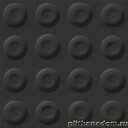 Vives Berta Picos Basalto-M Черный Матовый Декор 20x20 см