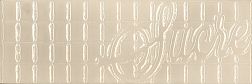 Керамическая плитка Absolut Keramica Chocolate Decor Crema Sucre Декор 10х30 см