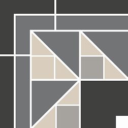 Top Cer Birmingham Corner Микс Матовый Угол 26,5х26,5 см