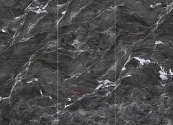 Керамическая плитка Zodiac Ceramica Silk Road Черный Глянцевый Керамогранит 120x270 см