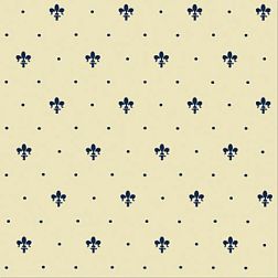 Petracers Grand Elegance GL11-02 Giglio Blu su crema Настенная плитка 20x20 см