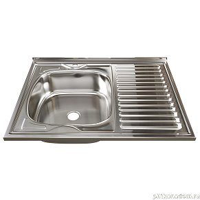 Мойка из нержавеющей стали Mixline ML 60x80 (527970)