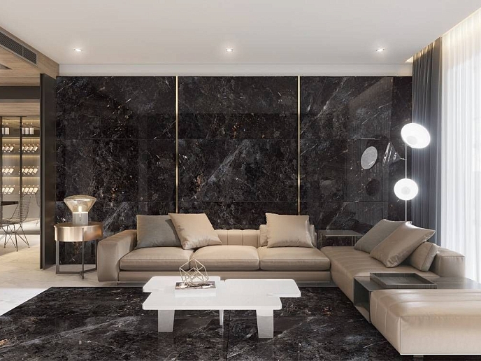 Керамическая плитка Ocean Ceramic Sahara Noir