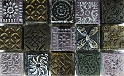 Architeza Pantheon PAN_ DE_ 20 Стеклянная мозаика 30х30 (кубик 2,3х2,3) см