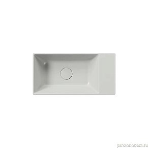 GSI KUBE Раковина X 50x25 без перелива серый матовый (9486017)