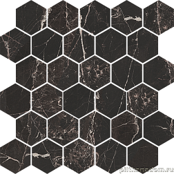 Керамическая плитка Cerrad Nowa Gala Magic Black CNGMAG01 Мозаика 27x27 см