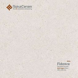 Керамическая плитка Roca Ceram Fidenza White Matt Белый Матовый Керамогранит 60х60 см
