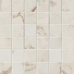 Керамическая плитка Fap Ceramiche Roma Gold Calacatta Delicato Бежевая Полированная Мозаика 30,5х30,5см