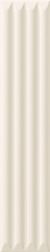 Керамическая плитка Ava Ceramica UP Cannettato Bone Glossy Бежевая Глянцевая Настенная плитка 5x25 см