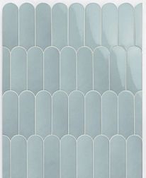 Керамическая плитка Natucer Fan Mix Acqua Плитка настенная 7,2x19,5 см