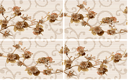 Керамическая плитка N-ceramica Line Vine Панно 50х80 см