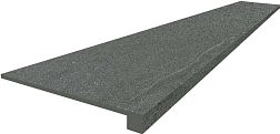Coliseum Gres Contea Grey Серая Натуральная Ступень фронтальная 33х60 см