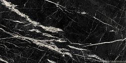 Керамическая плитка Urbatek X-Light Marquina Black Nature Черный Матовый Керамогранит 150х300 см