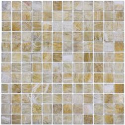Caramelle Pietrine 7 мм Onice Beige Pol Мозаика 29,8х29,8х0,8 (2,3х2,3) см