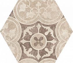 Equipe Hexatile Cement Garden Sand Декор 17,5х20 см