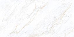 Infinity Ceramic Beatrix White Glossy Golden Line Белый Глянцевый Керамогранит 60х120 см