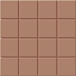 Керамическая плитка Wow Raster Grid S Mud Коричневый Матовый Керамогранит 15x15 см