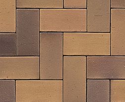 Westerwalder Klinker Тротуарная брусчатка PK08S Lachsrot Spezial 20х10х5,2 см