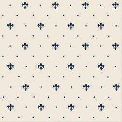 Petracers Grand Elegance GL11-08 Giglio Blu su panna Настенная плитка 20x20 см