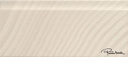 Керамическая плитка Roberto Cavalli Agata Bianco Alzata Firma Бордюр 15x30 см