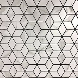Керамическая плитка Orro Mosaic Orro Ceramic Viva Statuario Мозаика 26,6х30,5 см