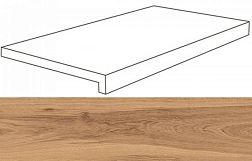 Atlas Concorde Russia Rive Acqua Riva Scalino Frontale Бежевая Матовая Ступень Фронтальная 33x160 см