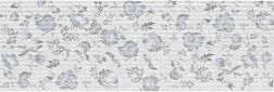 Керамическая плитка Myr Ceramica Niza Flores Azul Настенная плитка 20х60 см