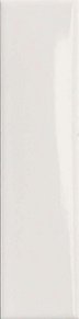 41zero42 Italic Plain Lux Bianco Настенная плитка 5х20 см