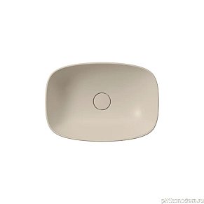 GSI NUBES Раковина 50x35 без перелива бежевый матовый (978408)