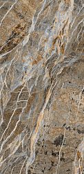 Керамическая плитка Flavour Granito Skyla Stone Glossy Коричневый Полированный Керамогранит 60x120 см