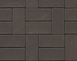 Westerwalder Klinker Тротуарная брусчатка PK05 Eisenschmelz Schw 20х10х4 см